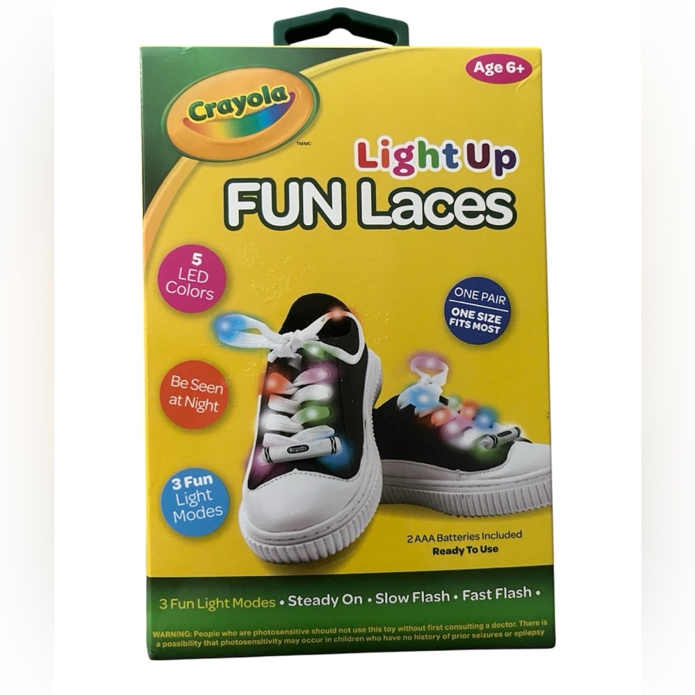 Crayola Light Up Fun Laces